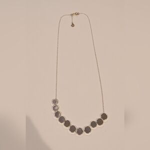 Gorjana Silver Jagger Disc Necklace